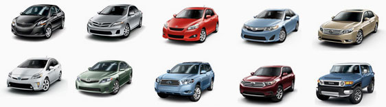 Explore the full Toyota lineup